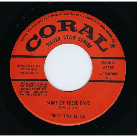 "Big" Tiny Little 45 Bill Bailey, Won't Please Come Home on Coral EX Country - Picture 2 of 2